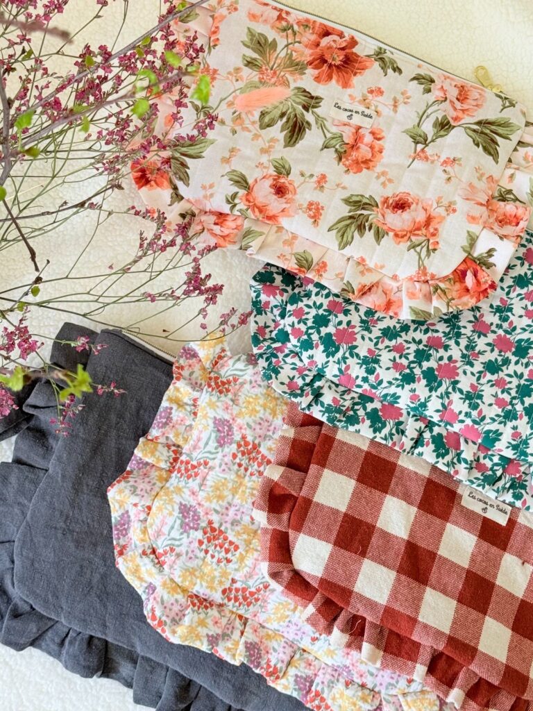 Trousse de toilette plate à volants – Image 5