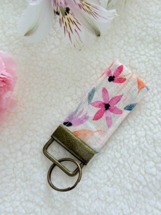 Petit porte-clés en tissu