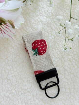 Petit porte-clés en tissu