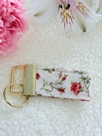 Petit porte-clés en tissu