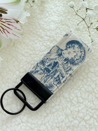 Petit porte-clés en tissu