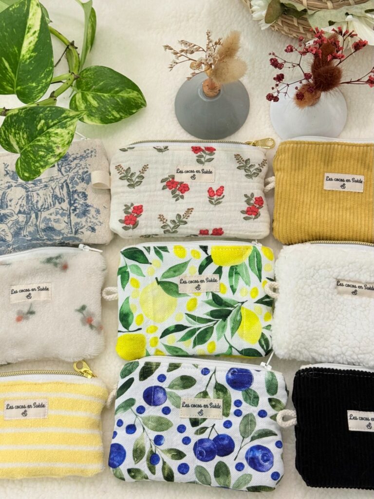 Card holder linen and cotton - Image 3