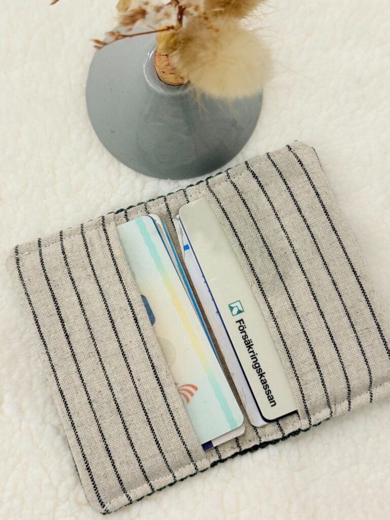 Card holder linen and cotton - Image 2