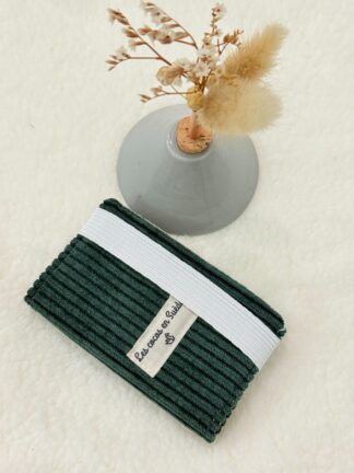 Card holder linen and cotton