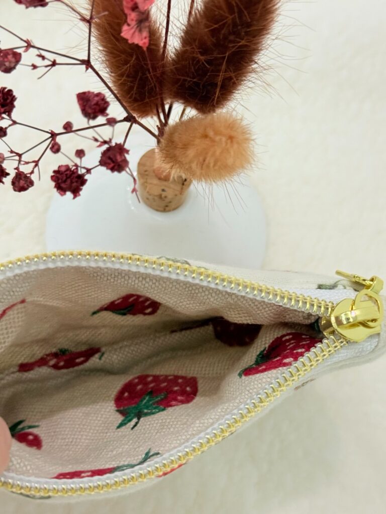 Card holder linen and cotton - Image 2