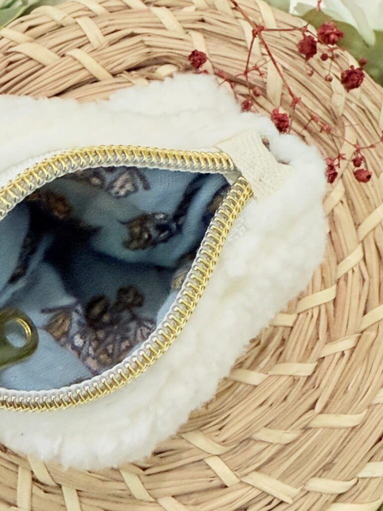 Card holder linen and cotton - Image 2