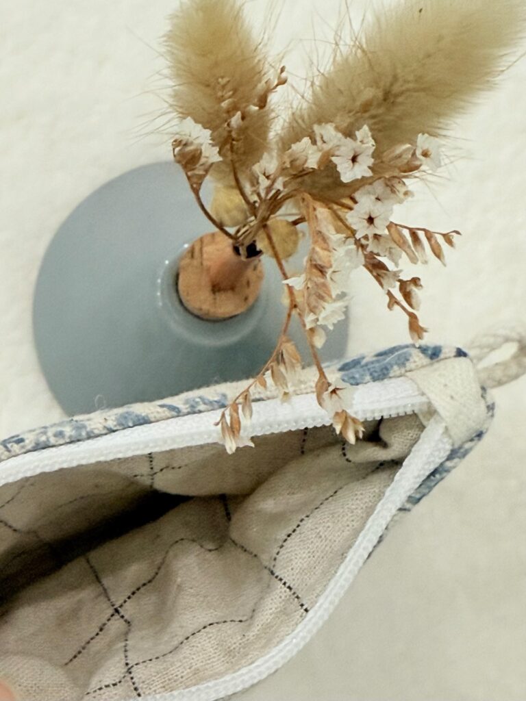 Card holder linen and cotton - Image 2